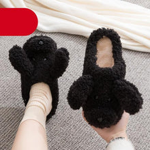 Load image into Gallery viewer, Dog Slippers Women Shoes Winter Warm Soft Plush Shoes Couples Slippers For Home Indoor Bedroom Women Warm Slippers Warm Faux Fur Cute Dog Lovers Winter Home Comfortable Shoes