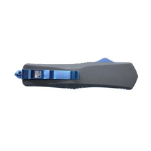 Load image into Gallery viewer, Double Edge Damascus Automatic OTF Knife with Belt Clip
