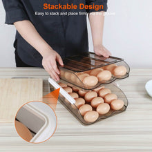 Load image into Gallery viewer, Double Layer Egg Storage for Refrigerator