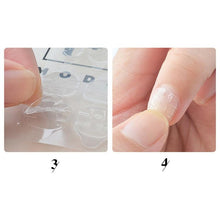 Load image into Gallery viewer, Double Sided False Nail Art Adhesive Tape Glue Sticker Tips Fake Nail Acrylic Manicure Gel Makeup Tool Self Adhesive Nail Glue Sticker for False Nail Tips Waterproof Breathable Jelly Gel Nail Tape Glue Stickers for False Nails Tips