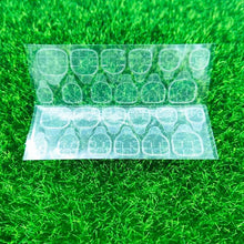Load image into Gallery viewer, Double Sided False Nail Art Adhesive Tape Glue Sticker Tips Fake Nail Acrylic Manicure Gel Makeup Tool Self Adhesive Nail Glue Sticker for False Nail Tips Waterproof Breathable Jelly Gel Nail Tape Glue Stickers for False Nails Tips