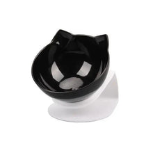Load image into Gallery viewer, Double Transparent Non-slip Food Bowl With Protection For Cats Modern Kitten Food Bowl Pet Accessories