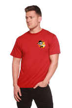 Load image into Gallery viewer, Skull with Coffee Bamboo Viscose/Organic Cotton Short Sleeve Printed T-Shirt