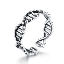 Load image into Gallery viewer, 925 Sterling Silver Oxidized Ring for Women