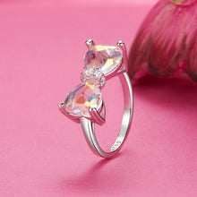 Load image into Gallery viewer, 925 Sterling Silver 6.0 Size Pavé Setting CZ Ring for Women