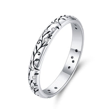 Load image into Gallery viewer, 925 Sterling Silver Ring - Size 6.0 - Stylish Minimalist Design for Women