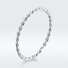 Load image into Gallery viewer, 925 Sterling Silver Plated Platinum Ring Size 6.0 for Women