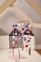 Load image into Gallery viewer, Dream Catcher Decoration Home Wind Chime Bed Bell Children's Girls Room Decor Newborn Baby Bed Bell Dream Catcher String Pendant Kids Room Decoration Wooden Wind Chime Bed Bell Nursery Crib Bed Bell Baby Bedroom Ceiling Woven Beads Wind Chime
