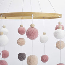 Load image into Gallery viewer, Dream Catcher Decoration Home Wind Chime Bed Bell Children's Girls Room Decor Newborn Baby Bed Bell Dream Catcher String Pendant Kids Room Decoration Wooden Wind Chime Bed Bell Nursery Crib Bed Bell Baby Bedroom Ceiling Woven Beads Wind Chime