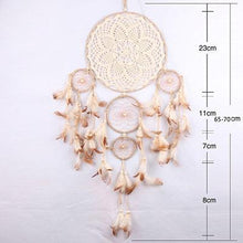 Load image into Gallery viewer, Dream Catcher Five-ring Wind Chime Ornaments Creative Indian Dream Catcher Bedroom Living Room Decoration Wall Hanging Home Ornaments Decoration Craft Gift