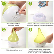 Load image into Gallery viewer, Drop-Shaped Cool Mist Humidifier