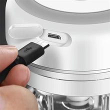 Load image into Gallery viewer, Durable Electric Food Crusher Mini Garlic Press Garlic Crusher Vegetable Chopper For Kitchen Crushed Garlic Crushed Ginger Crushed Chili