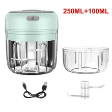 Load image into Gallery viewer, Durable Electric Food Crusher Mini Garlic Press Garlic Crusher Vegetable Chopper For Kitchen Crushed Garlic Crushed Ginger Crushed Chili