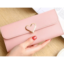 Load image into Gallery viewer, Durable Purses Luxury Love Heart Wallets For Ladies And Girls Smart Money Pocket, Card Holder Female Wallets And Phone Clutch Bag