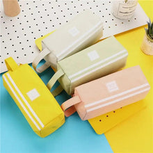 Load image into Gallery viewer, Durable Simple Large Capacity School Stationery Double Layer Case Students Unique Design High Quality Office Handbag Pencil Case