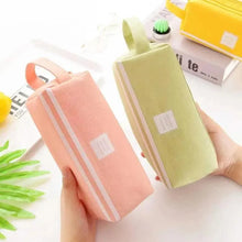 Load image into Gallery viewer, Durable Simple Large Capacity School Stationery Double Layer Case Students Unique Design High Quality Office Handbag Pencil Case