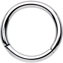 Load image into Gallery viewer, 16G 5/16 Solid G23 Implant Grade Titanium Hinged Segment Ring