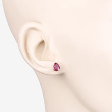 Load image into Gallery viewer, 1.60 Carat Genuine Ruby 10K Yellow Gold Earrings