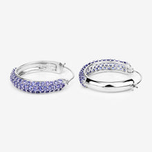 Load image into Gallery viewer, 3.06 Carat Genuine Tanzanite .925 Sterling Silver Earrings