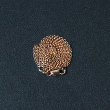 Load image into Gallery viewer, 14k Rose Gold Round Cable Link Chain (1.25 mm)