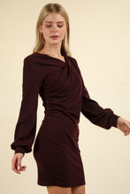 Load image into Gallery viewer, Ruched Detail Bodycon Mini Dress For Women β Figure-Hugging Dress, Elegant, Ruched Dress, Bodycon Dress, Mini Dress, Stylish Night Out Dress