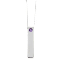 Load image into Gallery viewer, Created Alexandrite Fashion Pendants Sterling Silver