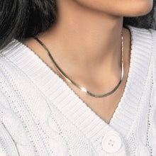 Load image into Gallery viewer, Imperial Herringbone Chain in 10k Yellow Gold (2.80 mm)
