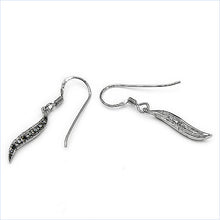 Load image into Gallery viewer, 0.16 Carat Genuine Black Diamond .925 Sterling Silver Earrings