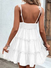 Load image into Gallery viewer, Elegant White Spaghetti Strap Dress Minimalist & Chic Summer Essential Unique Retro Dress