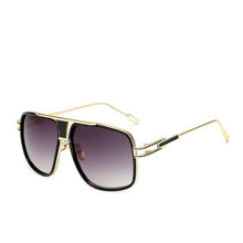 Load image into Gallery viewer, Modern Classic Oversized Men Sunglasses Luxury Brand New Glasses Square With High Quality Metal Frame and Polarized Mirror Glasses Oculos de sol With UV400 Prodection for Sun
