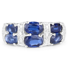 Load image into Gallery viewer, 2.44 Carat Genuine Kyanite .925 Sterling Silver Ring