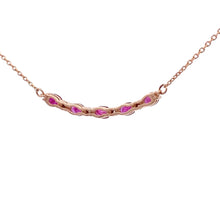 Load image into Gallery viewer, .73ct Ruby Diamond Fashion Pendants 10KT Rose Gold
