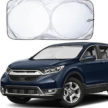Load image into Gallery viewer, EcoNour Car Windshield Sun Shade with Storage Pouch