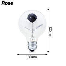 Load image into Gallery viewer, Edison Bulb Indoor Night Light Rose Flower Holiday Christmas Wedding Decor Bulbs High Brightness Daylight White Antique LED Filament Bulbs For Home Decor Party