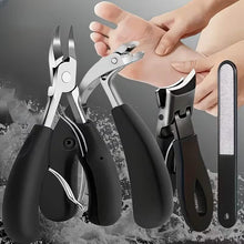 Load image into Gallery viewer, 4-Piece Elderly-Friendly Toenail Clipper Set