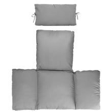 Load image into Gallery viewer, Egg Chair Hanging Basket Seat Cushion with Headrest