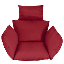 Load image into Gallery viewer, Egg Chair Hanging Basket Seat Cushion with Headrest