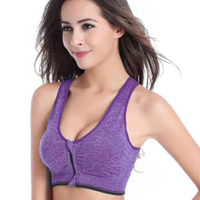 Load image into Gallery viewer, 3-Pack : Incredible Endurance Front-Zip Sports Bra