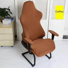 Load image into Gallery viewer, Elastic Chair Armrest Pads Chair Cover Warm Computer Chair Covers For Office Slipcover For Gaming Armchair Washable Spandex Kitchen Chair Covers for Dining Room Christmas Decoration Holiday Party