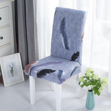 Load image into Gallery viewer, Elastic Chair Covers Spandex Dining Room Stretch Seat Cover Chair Protective Case for Restaurant Universal Removable Washable Soft Spandex High Back Large Chair Cover Slipcover for Dining Room Kitchen Hotel Table Banquet