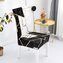 Load image into Gallery viewer, Elastic Chair Covers Spandex Dining Room Stretch Seat Cover Chair Protective Case for Restaurant Universal Removable Washable Soft Spandex High Back Large Chair Cover Slipcover for Dining Room Kitchen Hotel Table Banquet