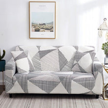 Load image into Gallery viewer, Elastic Sofa Covers for Living Room Stretch Slipcovers Sectional Couch Cover L Shape Corner Armchair Cover 1/2/3/4 Seater Slipcovers Elastic Stylish Printed Sectional Sofa Furniture Protector For Living Room