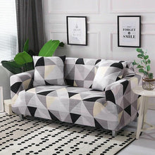 Load image into Gallery viewer, Elastic Sofa Covers for Living Room Stretch Slipcovers Sectional Couch Cover L Shape Corner Armchair Cover 1/2/3/4 Seater Slipcovers Elastic Stylish Printed Sectional Sofa Furniture Protector For Living Room
