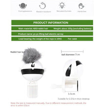 Load image into Gallery viewer, Electric Automatic Lifting Motion Cat Toy Puzzle Smart Pet Cat Teaser Ball Pet Supply Lifting Toys Toys Lifting Flutter Cat Exercise Toys