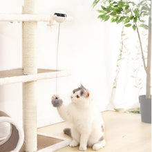 Load image into Gallery viewer, Electric Automatic Lifting Motion Cat Toy Puzzle Smart Pet Cat Teaser Ball Pet Supply Lifting Toys Toys Lifting Flutter Cat Exercise Toys
