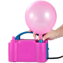 Load image into Gallery viewer, Electric Balloon Pump 600W Balloon Blower Inflator Dual Nozzle