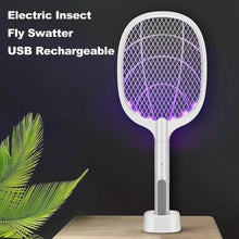 Load image into Gallery viewer, Electric Bug Zapper Racket