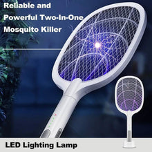 Load image into Gallery viewer, Electric Bug Zapper Racket
