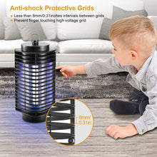 Load image into Gallery viewer, Electric Bug Zapper UV Light Flying Zapper Insect Killer Lamp