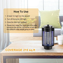 Load image into Gallery viewer, Electric Bug Zapper UV Light Flying Zapper Insect Killer Lamp